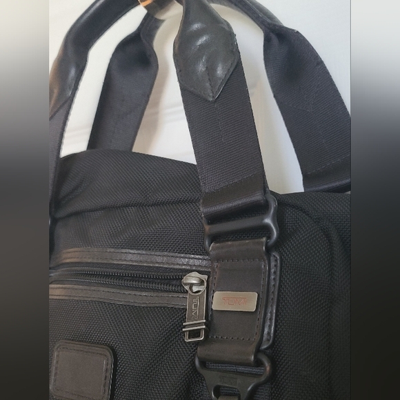 Authentic TUMI Sleek Black Men's Backpack
